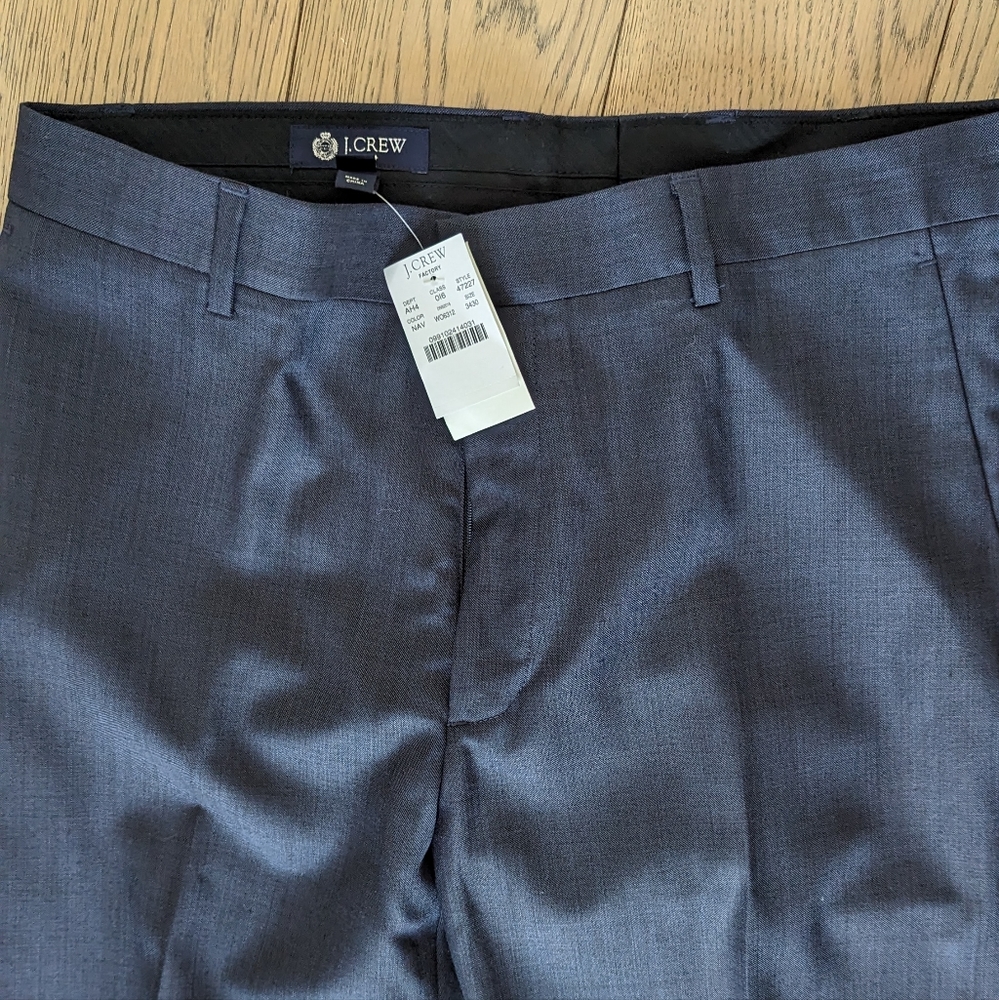 Brand new JCrew suit pants W34 L30